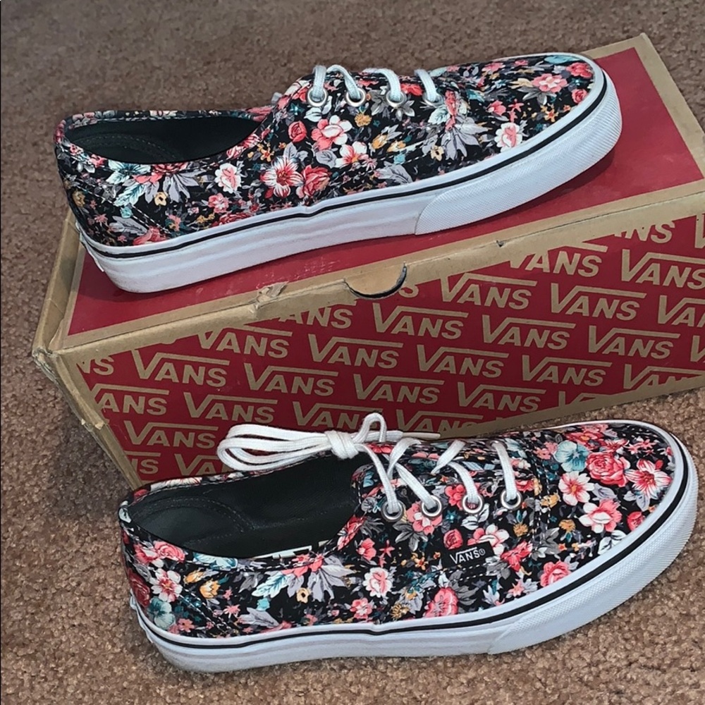 Multi floral Women’s Vans